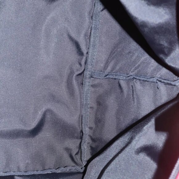 BURBERRY Nova Check Blue Label Tote Bag Nylon Leather Orange Brown Auth ti1814 - Picture 11 of 16